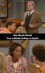 Boy Meets World mistake picture