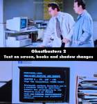 Ghostbusters 2 mistake picture