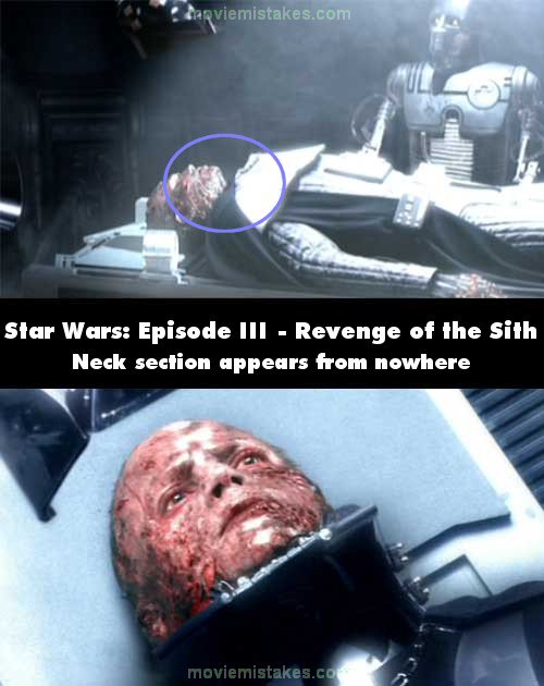 Star Wars: Episode III - Revenge of the Sith mistake picture